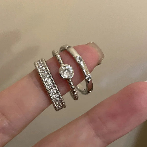 Y2K Kpop Geometry Jewelry
