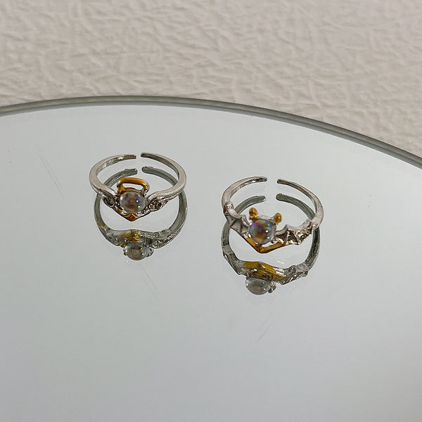 Y2K Crystal Rings