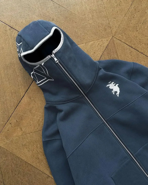 Y2K Washed Zip Jacket