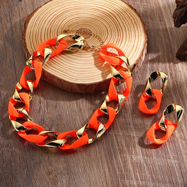 Y2K Fluorescent Necklace