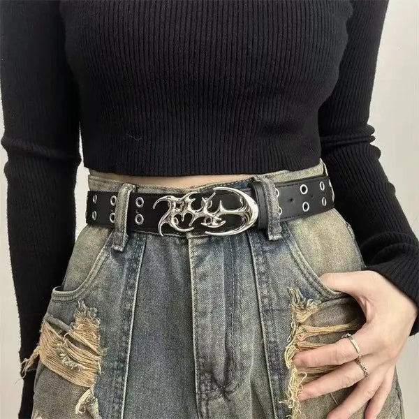Y2K Hollow Punk Belt
