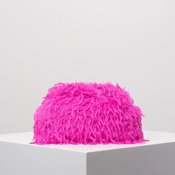 Y2K Plush Clutch Bag