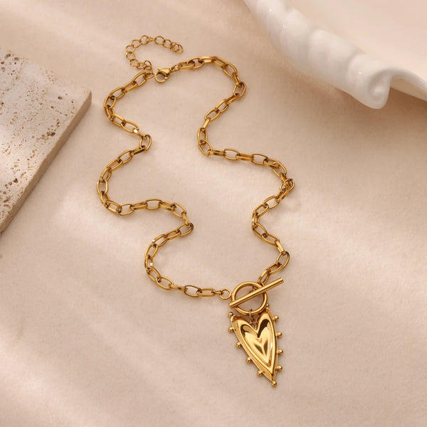 Y2K Gold Color Necklace
