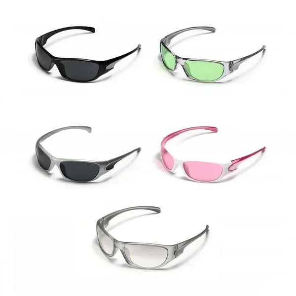 Y2K Punk Wrap Sunglasses