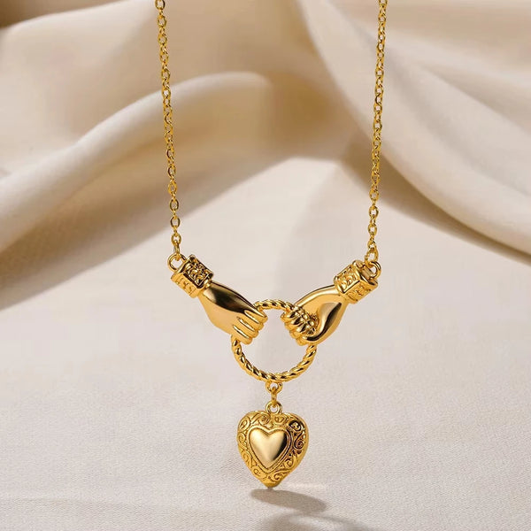 Y2K Gold Color Necklace
