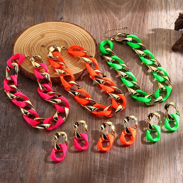 Y2K Fluorescent Necklace