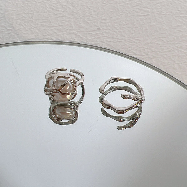 Y2K Crystal Rings