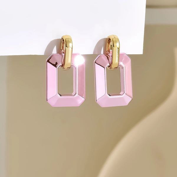 Y2K Geometric Stud Earrings
