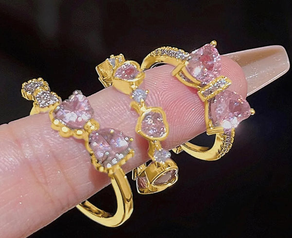 Y2K Kpop Geometry Jewelry