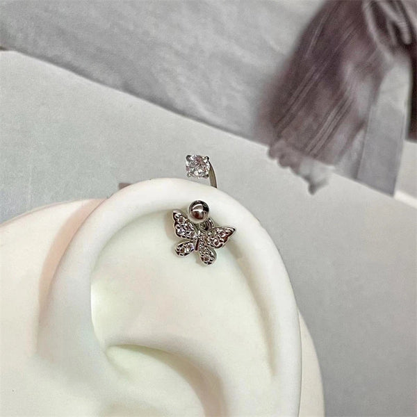 Y2K Angel Star Ear Cuff