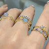 Y2K Kpop Geometry Jewelry
