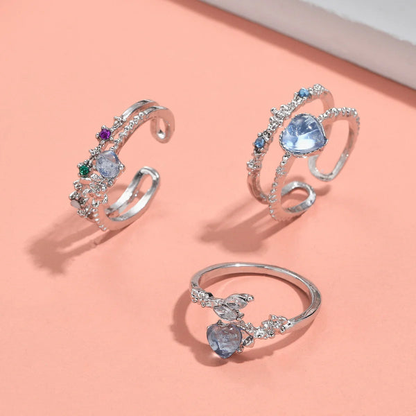 Y2K Kpop Geometry Jewelry
