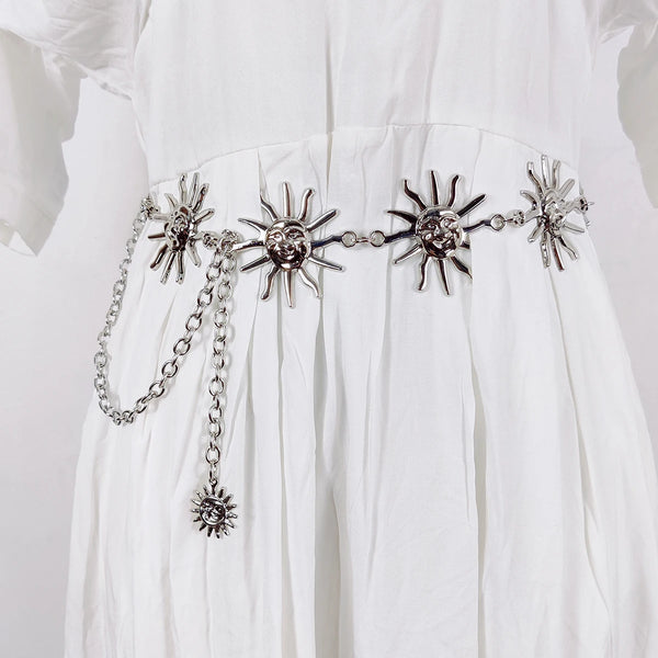 Y2K Tassel Chain Waist Belt