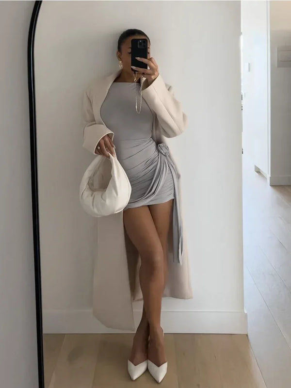 Y2K Designer Mini Dress