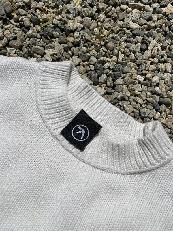 Y2K Knit Graphic Sweater