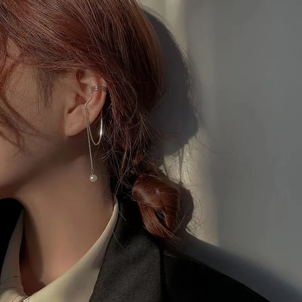 Y2K Butterfly Tassel EarClips