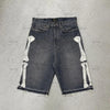 Y2K Street Denim Shorts