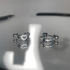 Y2K Hollow Heart Earing