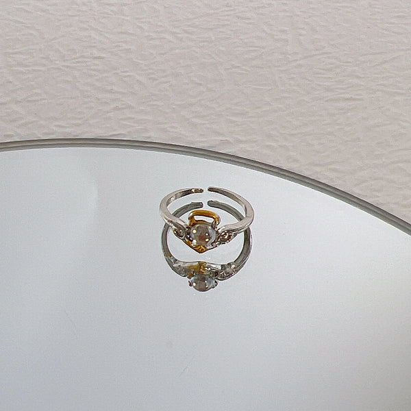 Y2K Crystal Rings