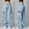 Y2K Multi-pocket Baggy Jeans