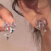 Y2K Bowknot Stud Earrings