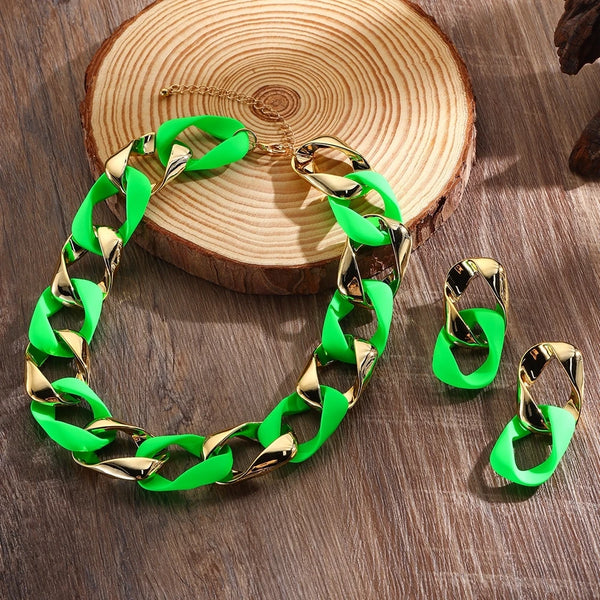 Y2K Fluorescent Necklace