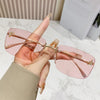Y2K Luxury Rimless Glasses