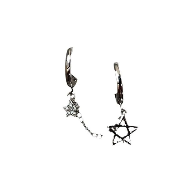 Y2K Star Chain Earing