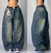 Y2K Punk Retro Baggy Jeans