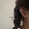 Y2K Butterfly Tassel EarClips