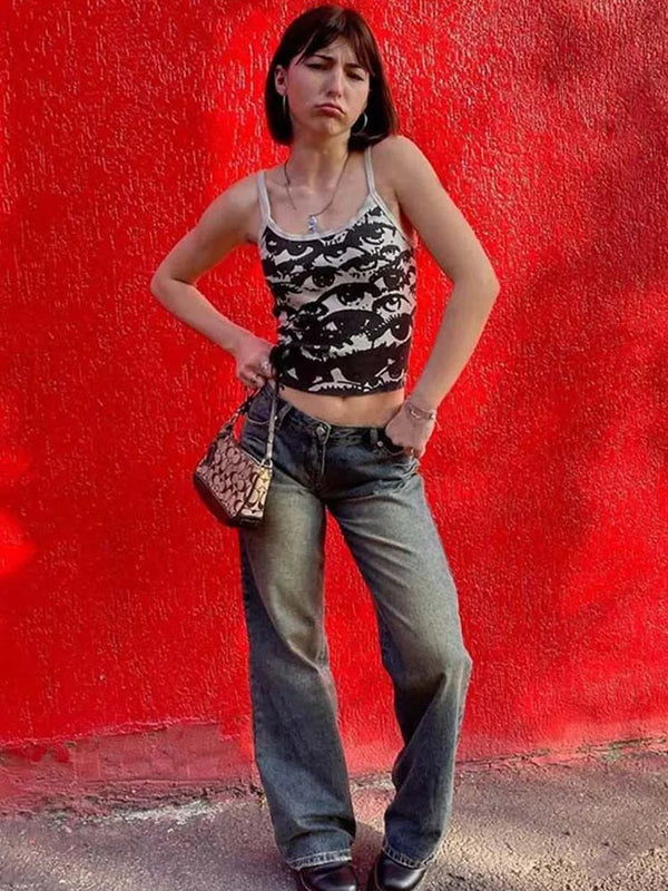 Y2K Gothic Portrait Tee