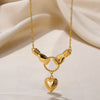 Y2K Gold Color Necklace