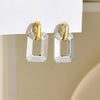 Y2K Geometric Stud Earrings