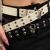 Y2K Punk Rivet Leather Belts