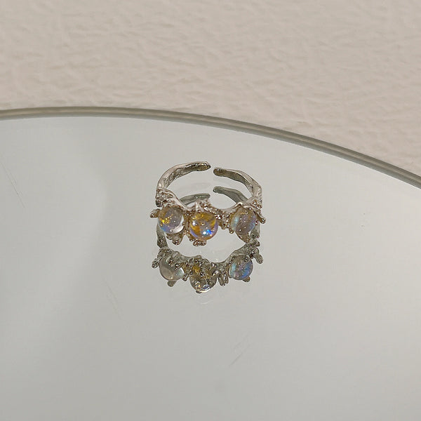 Y2K Crystal Rings