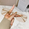 Y2K Luxury Rimless Glasses