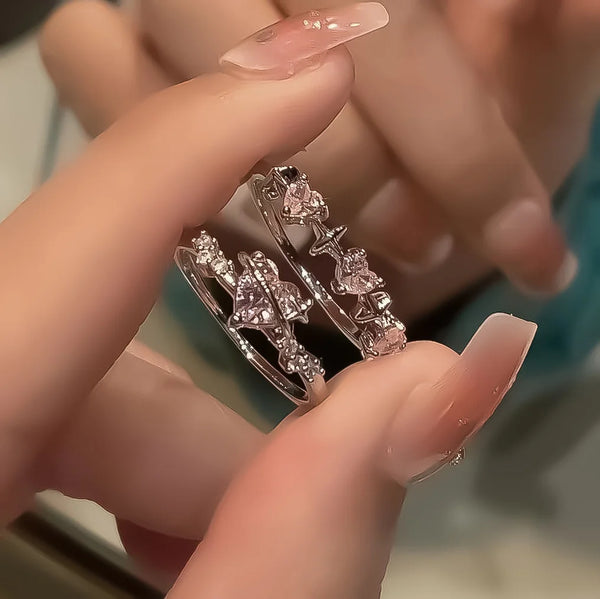 Y2K Kpop Geometry Jewelry