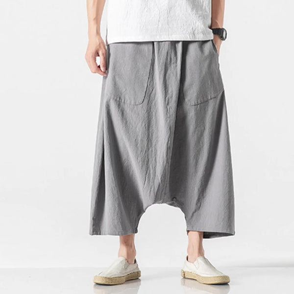Y2K Cotton Parachute Pants