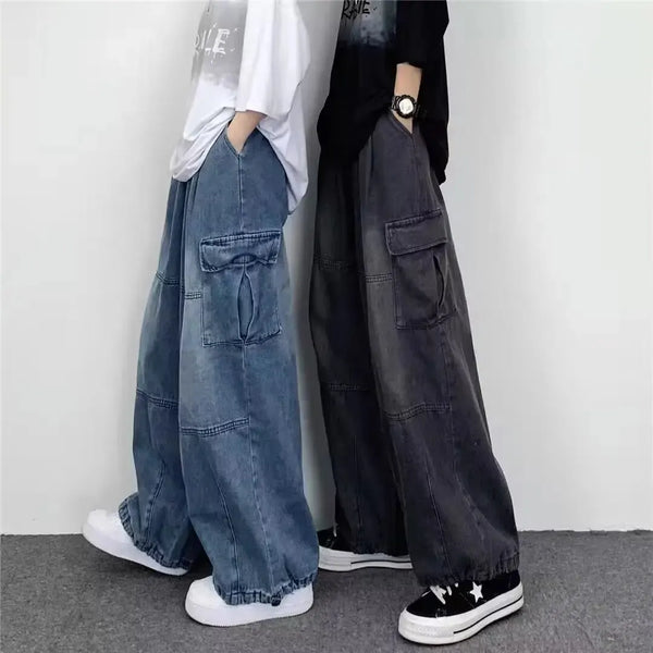 Y2K Straight Leg Baggy Jeans