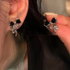 Y2K Bowknot Stud Earrings