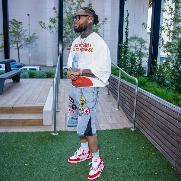 Y2K Cartoon Embroidery Shorts