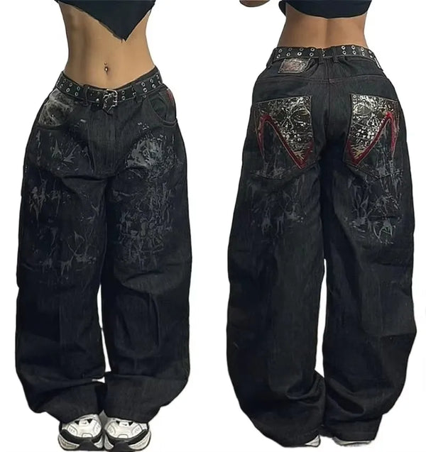 Y2K Retro Baggy Jeans