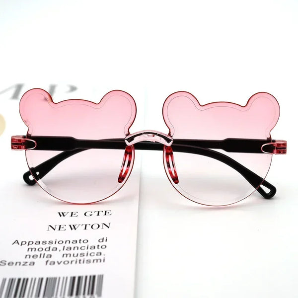 Y2K Bear Rimless Shades