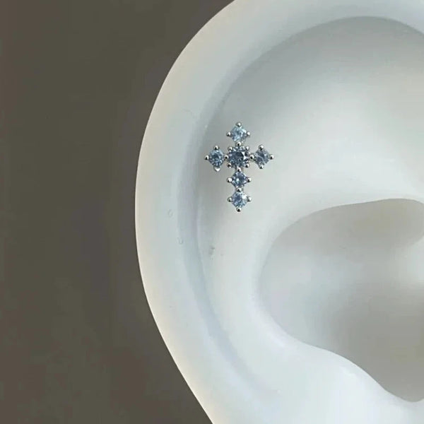 Y2K Love Star Ear Cuff