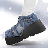 Y2K Chunky Chain Ankle Boots