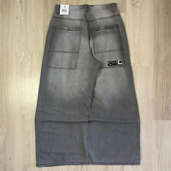 Y2K Multi-pocket Baggy Jeans