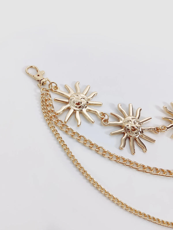 Y2K Tassel Chain Waist Belt