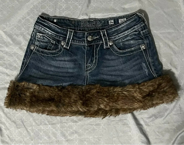 Y2K Vintage Denim Short