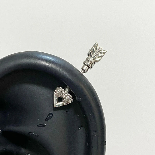 Y2K Angel Star Ear Cuff