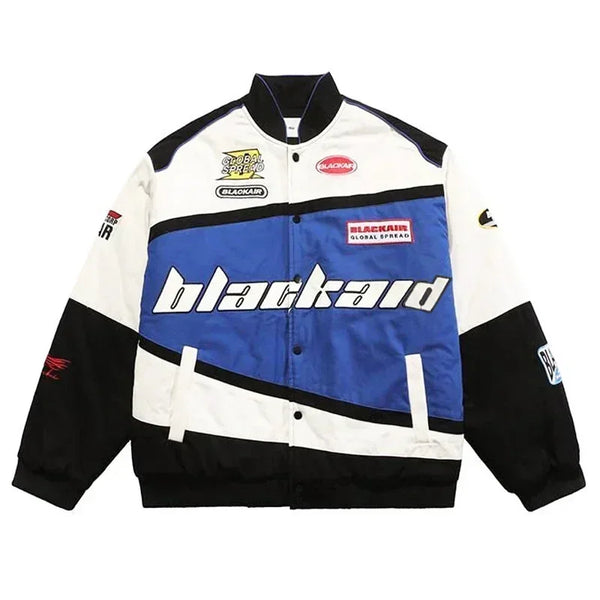 Y2K Embroidered Bomber Jacket